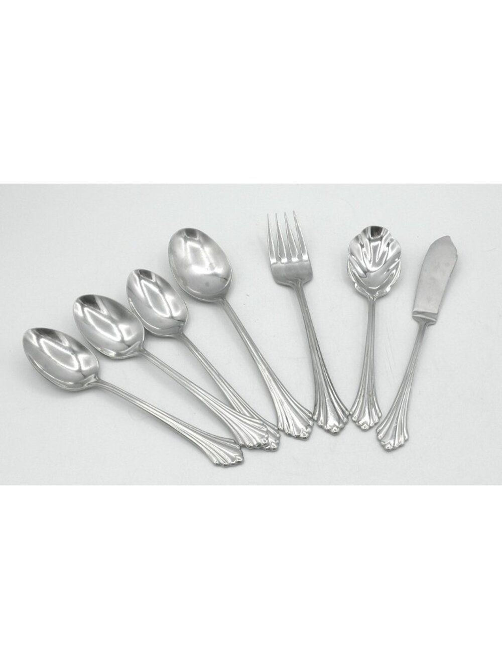 Bancroft Stainless by Oneida Mixed Lot of 7 Pieces Pattern Code: OHSBAN